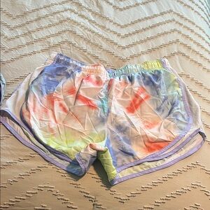 Nike Multicolor Tie-Dye Women's Athletic Shorts